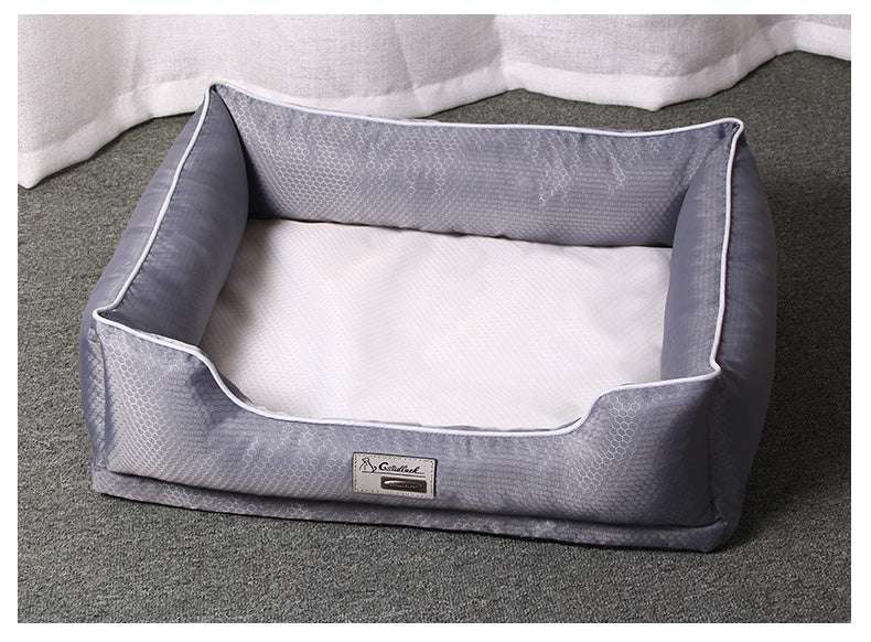 PetHaven.comRemovable Pet Litter Dog Beds Pet SuppliesRemovable Pet Litter Dog Beds Pet SuppliesProduct Information: 
 
 
 Color: Dark grey
 
 
 Specifications: No. S: Tedibo Meishnari Cat, etc. [Recommended in 10 kg], No. M: Tedibo Meibi Bear Faduoki, etc. [Re0
