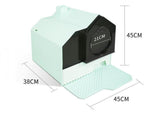PetHaven.comFully Enclosed Household Anti-splash Drawer Type Odor-proof Cat Litter BoxFully Enclosed Household Anti-splash Drawer Type Odor-proof Cat LitterProduct information:
 


 Type: closed drawer
 
 Applicable objects: pet cats/dogs within 20 catties
 
 Color: Green Coconut Ash Cherry Blossom Powder
 
 SpecificatiLitter box