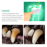 PetHaven.comPet Cleaning Teeth Finger StallPet Cleaning Teeth Finger StallProduct information:
 
 Size :8.2*3.9cm
 
 Product category: Mouth freshener
 
 Functions: antibacterial and anti-inflammatory, fresh breath, whitening teeth, removipet care