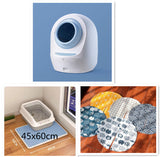 PetHaven.comElectric Fully Enclosed Smart Cat Litter BoxElectric Fully Enclosed Smart Cat Litter BoxProduct information :
 
 
 Category: cat litter box
 
 Material: plastic
 
 Specifications: new upgraded version of gray (wifi models), two new upgraded versions of Litter box