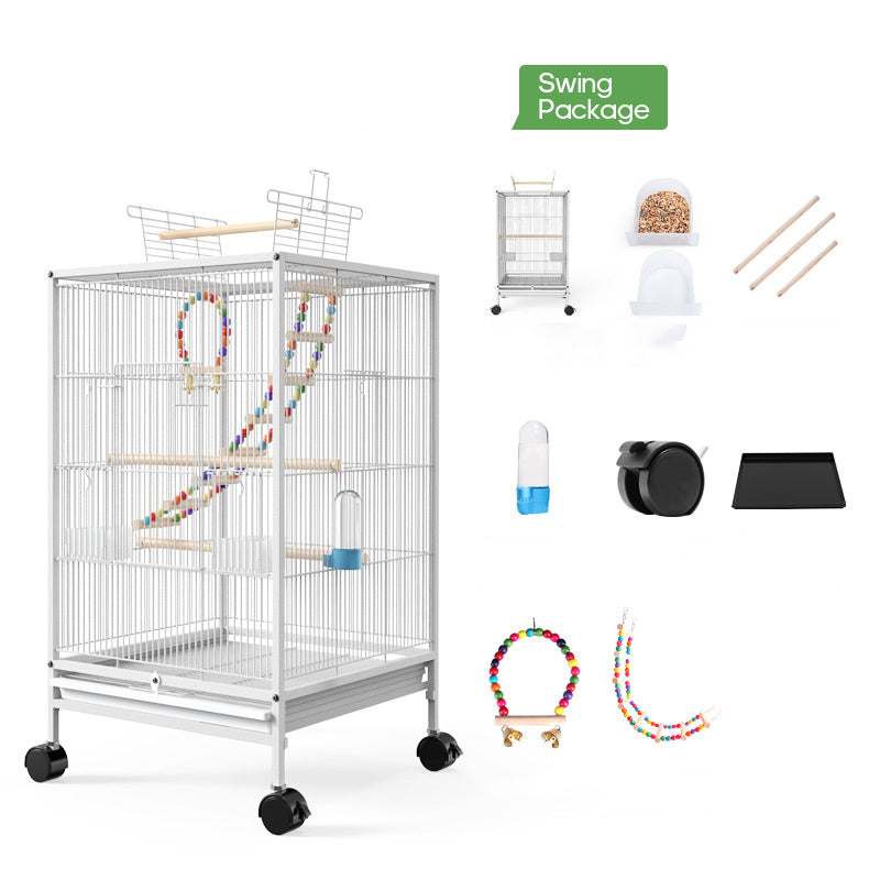 PetHaven.comFeeder Toy Grass Nest Breeding BoxParrot Xuanfeng Bird Cage With Feeder Toy Grass Nest Breeding BoxThe Feeder Toy Grass Nest Breeding Box is the perfect combination of a feeder and a breeding nest for your pets. Designed with durable, eco-friendly materials, this accessories