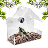 PetHaven.comPet Smart Feeder Outdoor Real-time MonitoringPet Smart Feeder Outdoor Real-time Monitoring With HD CameraProduct information:
 
 Color: transparent
 
 Specifications: round, triangle, house type
 
 Applicable object: Birds
 
 Packing List: white box packaging
 
 Categor0