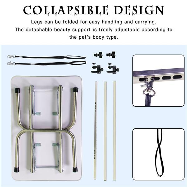 PetHaven.com42 Inch Foldable Dog Pet Grooming Table42 Inch Foldable Dog Pet Grooming Table【Safe &amp; Stable】Made from high-quality materials and featuring a sturdy construction, our pet grooming table ensures your pet's safety and comfort during the groopet handling