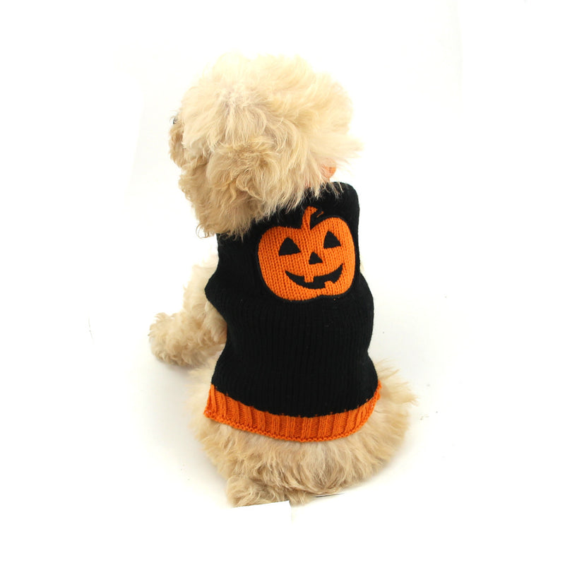 PetHaven.comPet Halloween Dog Knitted Pumpkin SweaterPet Halloween Dog Knitted Pumpkin SweaterProduct information:
 


 Material: Acrylic
 
 Application: Pet
 
 Color: orange black pumpkin, new pumpkin-navy blue,


 


 Size information:
 
 


 
 
 size
 
 Ba0