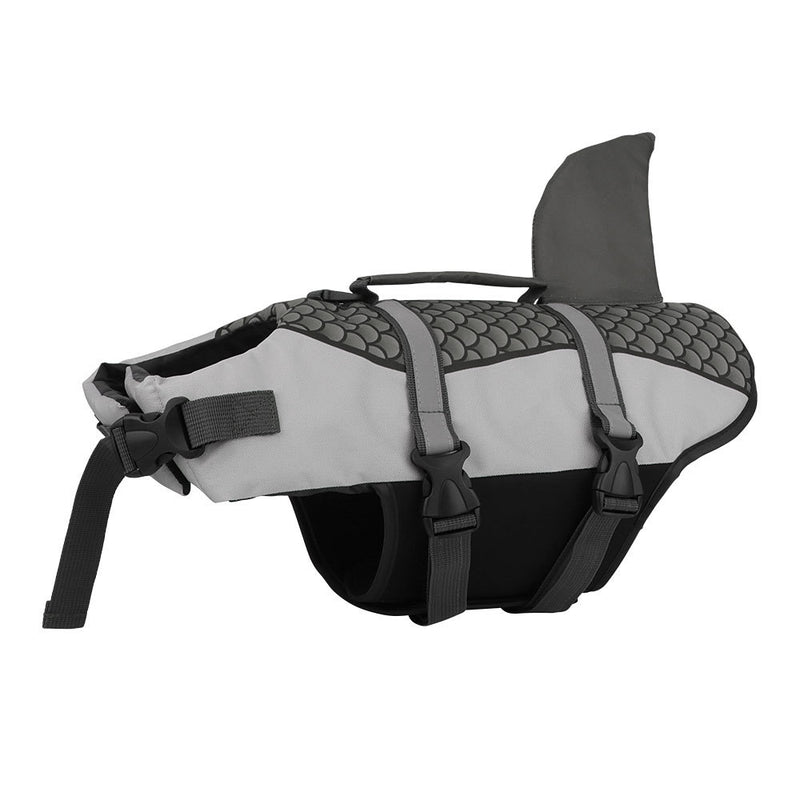 PetHaven.comSwim Pet Dog Life Jacket Vest Clothes Life Vest Collar Harness Pets Swimming Summer Swimwear Scales Shark Pet ProductsSwim Pet Dog Life Jacket Vest Clothes Life Vest Collar Harness Pets SwOverview:

PET LIFEJACKET WITH HIGH BUOYANCY - The life jacket is made of ripstop Oxford cloth. The body of the pet life vest is filled with EPE and the belly is madclothes