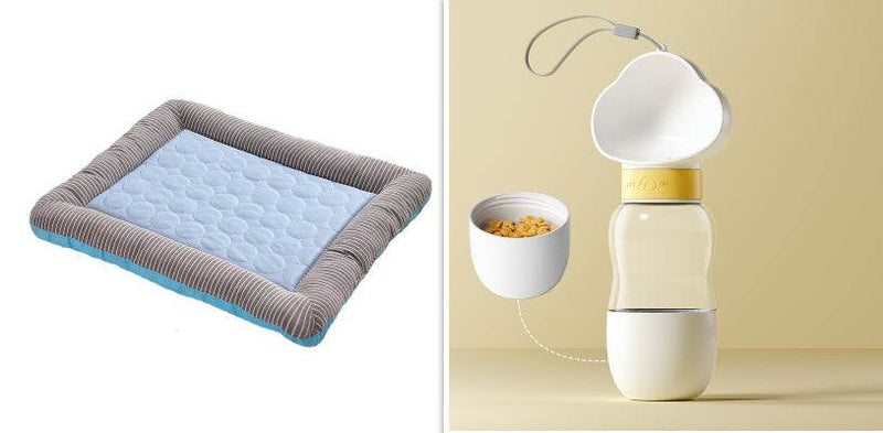PetHaven.comCool Mat Blanket Ice Silk for PetsCool Mat Blanket Ice Silk for PetsOverview：Keep your furry friends comfortable during hot summer days with the Cool Mat Blanket Ice Silk for Pets. Made with breathable ice silk fabric, this mat ensurDog/Cat house