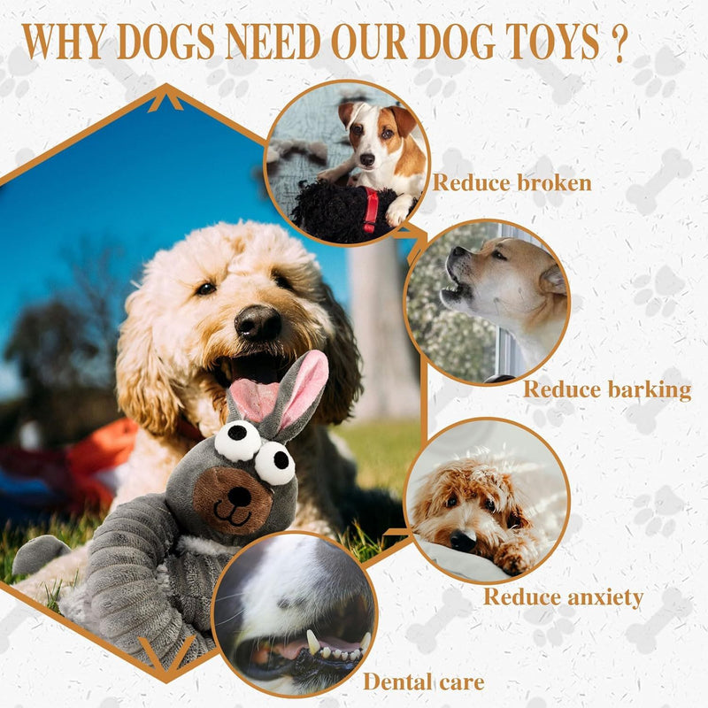 PetHaven.comSqueaky Dog Toys Plush Stuffed Crinkle Pet Chew Toys Stuffing Dog ToysSqueaky Dog Toys Plush Stuffed Crinkle Pet Chew Toys Stuffing Dog ToysSqueaky Dog Toys: Our Plush Stuffed Crinkle Pet Chew Toys are perfect for medium size dogs, puppies and teething dogs. The variety of textures and sounds will keep y4