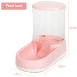 PetHaven.comPet water dispenserPet water dispenserColor: Cherry Blossom Pink / Mint Green / Marble Gray
 
 Use object: universal for dogs and cats
 
 Material: Eco-friendly PP resin material0