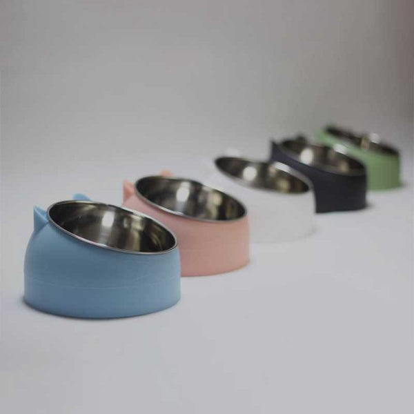 PetHaven.comPet food potPet food potConcept of design


 Overall increase, improved posture of pets that eat


 The prone position of the cat during feeding can cause pressure on the cervical vertebra.0