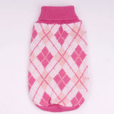 PetHaven.comPet clothes autumnPet clothes autumn and winter knittingmaterial: Wool
 
 Product category: sweater
 
 Use object: small and medium-sized dog clothing
 
 Style: knitted
 
 Collar shape: round neck
 
 Pattern: Geometric di0
