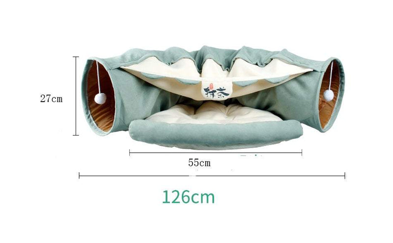 PetHaven.comPet Cats Tunnel Interactive Play ToyPet Cats Tunnel Interactive Play Toy Mobile Collapsible Ferrets RabbitPet Cats Tunnel Interactive Play Toy
Keep your furry friends entertained with the Pet Cats Tunnel Interactive Play Toy! This durable and fun play tunnel is designed Dog/Cat house