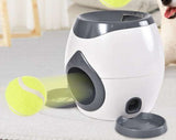 PetHaven.comSmart Pet Feeder Tennis Ball Missing Device Throwing Reward MachineSmart Pet Feeder Tennis Ball Missing Device Throwing Reward MachineOverview:
 
 
 1. This is a good helper to train your dogs.
 
 --Training your dog to put the ball into the machine
 
 --Wait for the ball roll out along the track (bowls