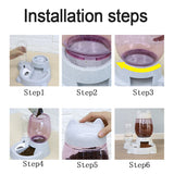 PetHaven.comAutomatic pet feeder drinking fountainAutomatic pet feeder drinking fountainProduct Name: Pet Feeder
 
 Product size: 26 * 21 * 30cm
 
 (length, width, height)
 
 Capacity: water bottle 528ml bucket 2.21
 
 Product material pet material
 
 s0