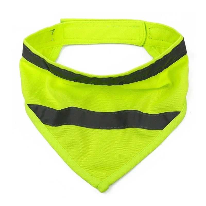 PetHaven.comDog Reflective Bandanas Dog Reflective Bandanas Pet Triangular Towel Scarf Bright Color PolyesOur Dog Reflective Bandanas are the perfect combination of safety and style. Designed with high-quality reflective materials, these bandanas ensure your furry friend4