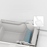 PetHaven.comPet Semi-automatic Cat Litter Basin Deodorization Semi EnclosedPet Semi-automatic Cat Litter Basin Deodorization Semi EnclosedProduct information :
 
 
 Color: black and white
 
 Specification: basic model (including 2 replacement boxes)
 
 Applicable object: cats
 
 Material: PP
 
 
 
 SizLitter box