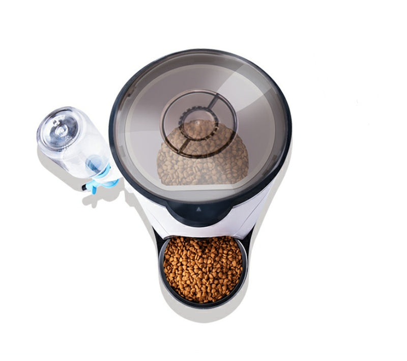 PetHaven.comPet automatic feederPet automatic feederRoot
 
 4L
 
 Applicable food d
 
 Dry food (5-15mm)
 
 recording function
 
 Support user-defined recording
 
 Recording time
 
 Support 15S recording
 
 Orders
 
 0