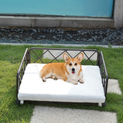 PetHaven.comWicker Pet Bed Rattan Dog Sofa Bed Outdoor Indoor Water ResistantWicker Pet Bed Rattan Dog Sofa Bed Outdoor Indoor Water ResistantGive your furry friend the ultimate comfort with our Wicker Pet Bed Rattan Dog Sofa Bed Outdoor Indoor Water Resistant. Crafted from durable rattan wicker, this pet bed