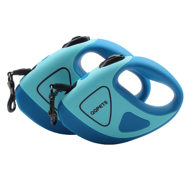 PetHaven.comPet Dog Automatic Retractable Fiber Leash Night Safety LED Shining Automatic Stretching Dog Hand Holding Rope Pet SuppliesPet Dog Automatic Retractable Fiber Leash Night Safety LED Shining AutOverview:
 
 Anti-slip rubberized frosted handle
 
 360° anti-winding
 
 Impact-resistant nylon plastic and glass fiber
 
 Durable nylon braid
 
 


 Specification:
pet walker