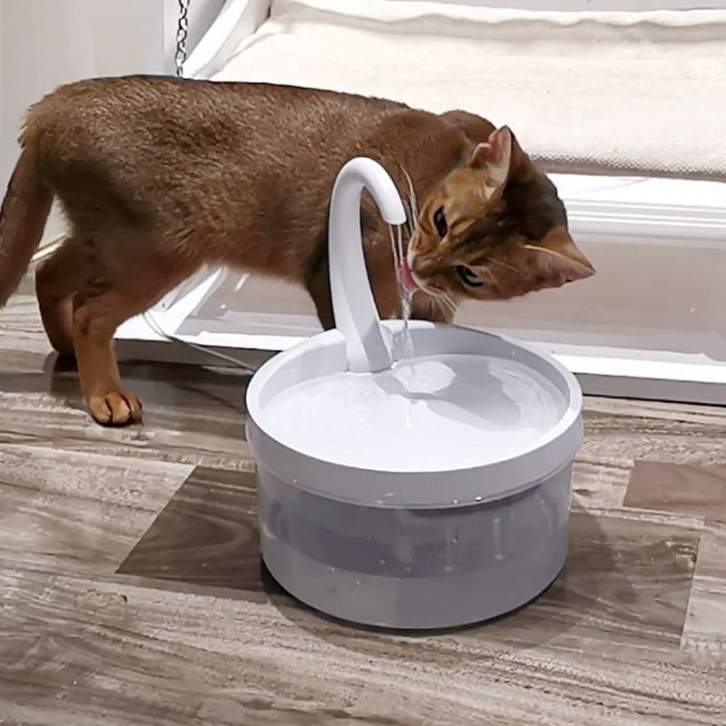PetHaven.comCat Drinking Fountain Pet SuppliesCat Drinking Fountain Pet SuppliesProduct information: 
 

Name: Pet water dispenser
Volume: 2L
Voltage: USB, 5V
Material: Food grade safe plastic.0