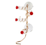 PetHaven.comGarden Bird Feeder Supplies Hummingbird Feeder Drinker Suction Cup EasyGarden Bird Feeder Supplies Hummingbird Feeder Drinker Suction Cup EasOverview
 
 1. This beautiful hummingbird feeder is handmade with copper wire, 2 PET bottles and suction cups.
 
 2. The 20ml bottle can be firmly installed in the c0