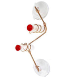 PetHaven.comGarden Bird Feeder Supplies Hummingbird Feeder Drinker Suction Cup EasyGarden Bird Feeder Supplies Hummingbird Feeder Drinker Suction Cup EasOverview
 
 1. This beautiful hummingbird feeder is handmade with copper wire, 2 PET bottles and suction cups.
 
 2. The 20ml bottle can be firmly installed in the c0