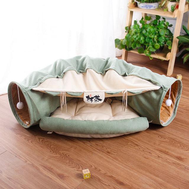 PetHaven.comPet Cats Tunnel Interactive Play ToyPet Cats Tunnel Interactive Play Toy Mobile Collapsible Ferrets RabbitPet Cats Tunnel Interactive Play Toy
Keep your furry friends entertained with the Pet Cats Tunnel Interactive Play Toy! This durable and fun play tunnel is designed Dog/Cat house