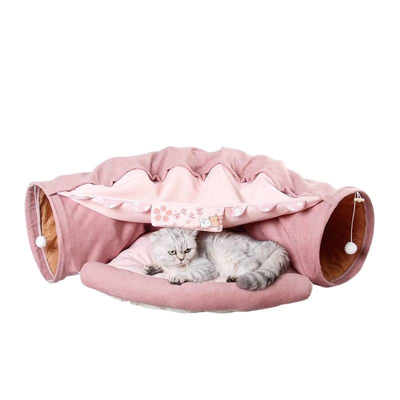 PetHaven.comPet Cats Tunnel Interactive Play ToyPet Cats Tunnel Interactive Play Toy Mobile Collapsible Ferrets RabbitPet Cats Tunnel Interactive Play Toy
Keep your furry friends entertained with the Pet Cats Tunnel Interactive Play Toy! This durable and fun play tunnel is designed Dog/Cat house