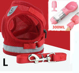 PetHaven.comPet Leash Breathable Mesh Chest BackPet Leash Breathable Mesh Chest BackOverview:
 
 Hook and loop closure, easy to put on and take off
 
 Breathable mesh material. Soft and comfortable, make your pet comfortable to wear
 
 Reflective bepet handling