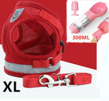 PetHaven.comPet Leash Breathable Mesh Chest BackPet Leash Breathable Mesh Chest BackOverview:
 
 Hook and loop closure, easy to put on and take off
 
 Breathable mesh material. Soft and comfortable, make your pet comfortable to wear
 
 Reflective bepet handling