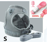 PetHaven.comPet Leash Breathable Mesh Chest BackPet Leash Breathable Mesh Chest BackOverview:
 
 Hook and loop closure, easy to put on and take off
 
 Breathable mesh material. Soft and comfortable, make your pet comfortable to wear
 
 Reflective bepet handling