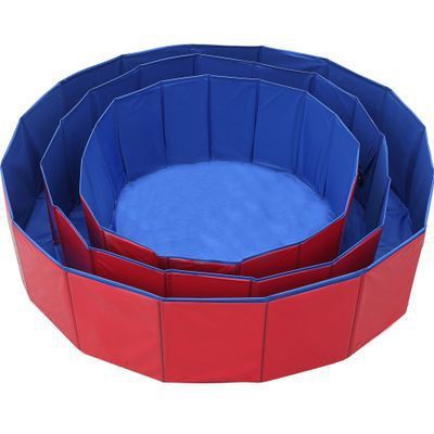 PetHaven.comPet Wading Pool Folding Bath TubPet Wading Pool Folding Bath TubProduct information：
 


 Material: pvc
 
 Product Category: Bath/Massage Brush
 
 Color: blue, red


 Size information：


 Specifications: 60*20cm red, 80*20cm red,0