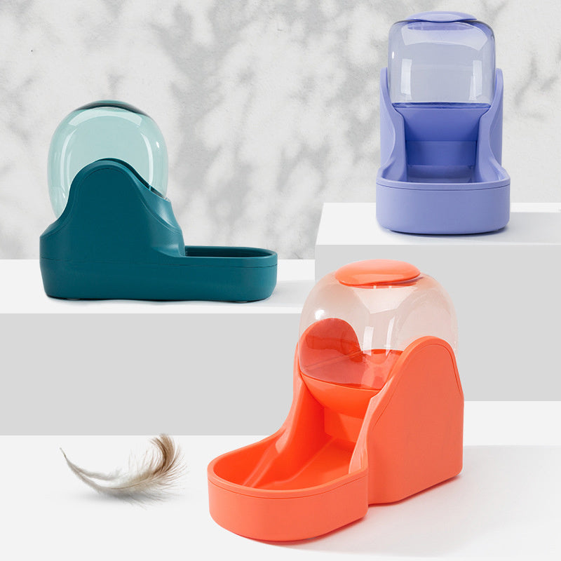 PetHaven.comAutomatic Drinking Fountain Feeder Pet SuppliesAutomatic Drinking Fountain Feeder Pet SuppliesOverview
 
 Get rid of the shortcomings that the water feeder does not store water
 
 More user-friendly design, large capacity, no food jam, anti-overturning
 
 Let0
