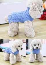 PetHaven.comCashmere Twisted Rope Pet Sweater Dog Clothes Pet ProductsCashmere Twisted Rope Pet Sweater, Dog Clothes, Pet ProductsProduct information:
 
 Material: Wool
 
 Style: pet sweater
 
 Features: sweater
 
 
 
 Size Information:
 
 Size: XS Bust 30cm, Back Length 30cm
 
 S chest circumf0