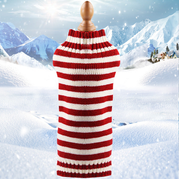 PetHaven.comCashmere Twisted Rope Pet Sweater Dog Clothes Pet ProductsCashmere Twisted Rope Pet Sweater, Dog Clothes, Pet ProductsProduct information:
 
 Material: Wool
 
 Style: pet sweater
 
 Features: sweater
 
 
 
 Size Information:
 
 Size: XS Bust 30cm, Back Length 30cm
 
 S chest circumf0