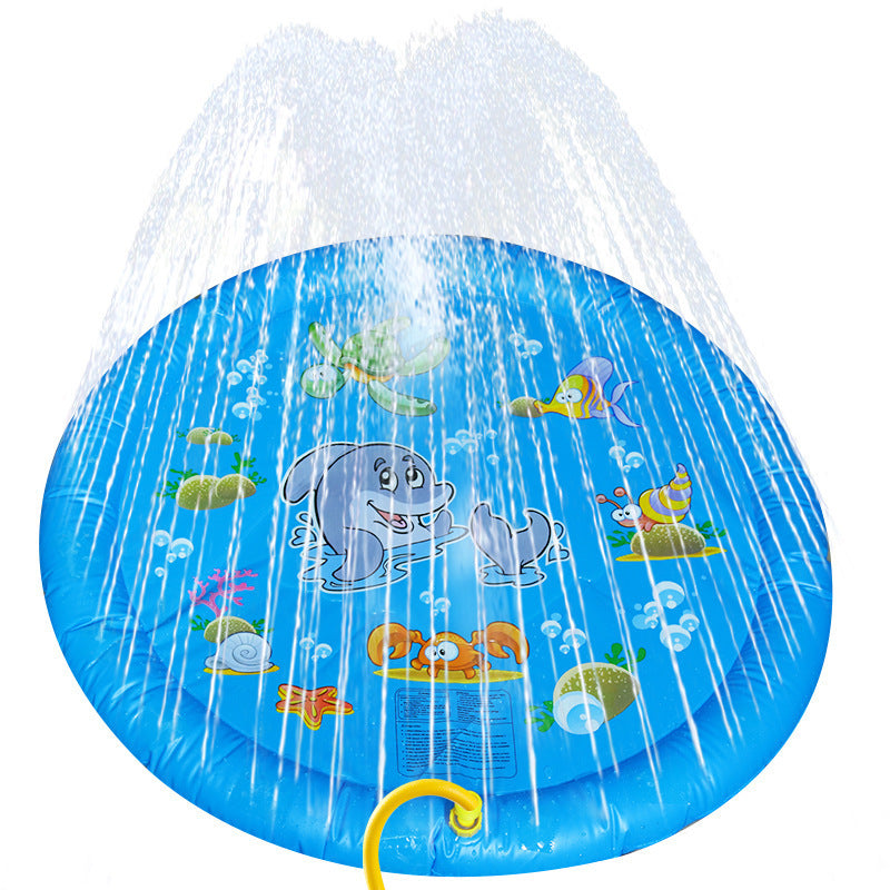 PetHaven.comPet Dog Pool Summer Outdoor Water Toys Fun Backyard Fountain Play MatNon-Slip Splash Pad For Kids And Pet Dog Pool Summer Outdoor Water ToyOverview:


 1. The product is easy to use, environmentally friendly, portable, and can be used repeatedly.
 
 2. The material use reaches the European Union EN71 st0