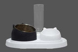 PetHaven.comPet food potPet food potConcept of design


 Overall increase, improved posture of pets that eat


 The prone position of the cat during feeding can cause pressure on the cervical vertebra.0