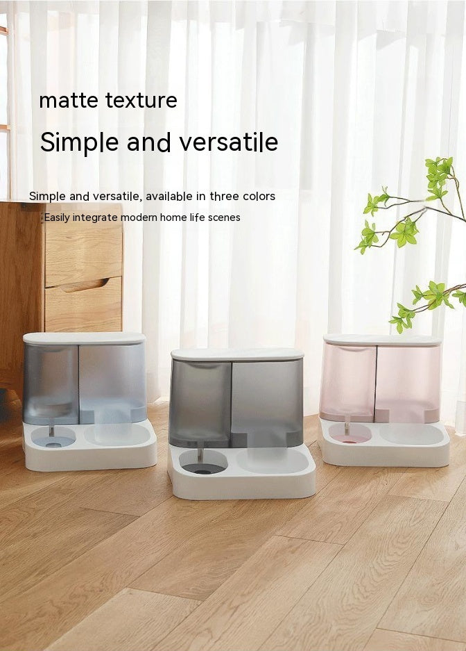 PetHaven.comPet Visual Automatic Pet FeederPet Visual Automatic Pet FeederProduct information:
 
 Specifications: gray, pink, blue
 
 Material: complete set of automatic feeding tableware
 
 Applicable object: Cat
 
 Import or not: no
 
 C0