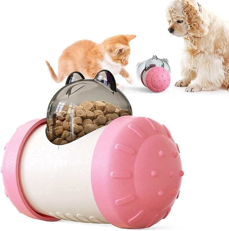 PetHaven.comCat Toys Interactive Dog Toys Treat Dispensing Dog Toys Cat Feeder Toy Dog Enrichment Toys Dog Treat BallCat Toys Interactive Dog Toys Treat Dispensing Dog Toys Cat Feeder Toy1 Interactive Dog Toys: When the dog treat ball is shaken back and forth, snacks will leak out of it, so that it can increase the fun of the toy and make the pet eat4
