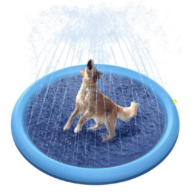 PetHaven.comPet Dog Pool Summer Outdoor Water Toys Fun Backyard Fountain Play MatNon-Slip Splash Pad For Kids And Pet Dog Pool Summer Outdoor Water ToyOverview:


 1. The product is easy to use, environmentally friendly, portable, and can be used repeatedly.
 
 2. The material use reaches the European Union EN71 st0