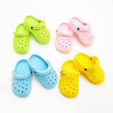 PetHaven.comFashion Personality Summer Dog ShoesFashion Personality Summer Dog ShoesProduct information:
 
 Color: blue, green, yellow, pink
 
 Size: suitable for adult cats and puppies
 
 Function: Decoration
 
 Material: EVA
 
 Applicable object: shoes