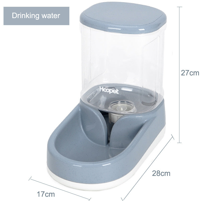 PetHaven.comPet water dispenserPet water dispenserColor: Cherry Blossom Pink / Mint Green / Marble Gray
 
 Use object: universal for dogs and cats
 
 Material: Eco-friendly PP resin material0
