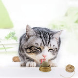 PetHaven.comCatnip Balls Cat Treats Rotary Molar Teeth CleaningCatnip Balls Cat Treats Rotary Molar Teeth CleaningProduct Details:
  
 


 Weight: 30g
 
 Flavor: Mint
 
 Applicable object: cat
 
 Pattern: plain
 
 Main ingredients: catnip / gall fruit powder / polygonum multiflopet care