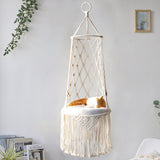 PetHaven.comMacramé Hanging Pet Bed Cat HammockMacramé Hanging Pet Bed Cat HammockMacramé Hanging Pet Bed Cat HammockGive your furry friend the comfort they deserve with this elegant Macramé Hanging Pet Bed Cat Hammock. Handcrafted with durable coaccessories