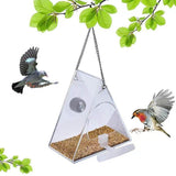 PetHaven.comPet Smart Feeder Outdoor Real-time MonitoringPet Smart Feeder Outdoor Real-time Monitoring With HD CameraProduct information:
 
 Color: transparent
 
 Specifications: round, triangle, house type
 
 Applicable object: Birds
 
 Packing List: white box packaging
 
 Categor0