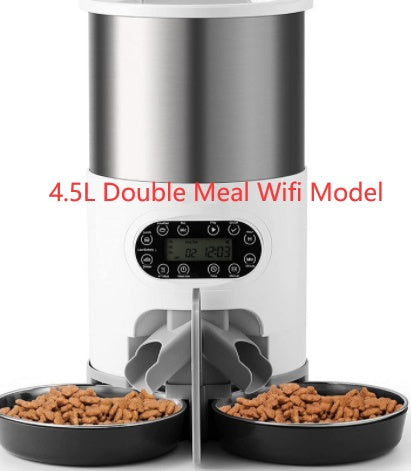 PetHaven.comAutomatic chqiue pet feederAutomatic chqiue pet feederProduct information:
 


 Material: Complete set of automatic feeding utensils
 
 Specifications: 3L Stainless Steel Feeder-Button, 4.5L Stainless Steel Feeder-Butto0