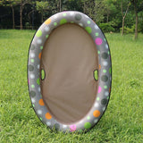 PetHaven.comDog Swimming Pool Inflatable Hammock Pets Pool Floating Bed Spring Summer Swimming RingDog Swimming Pool Inflatable Hammock Pets Pool Floating Bed Spring SumFeatures:
 


 1、Ideal for dogs: This puppy pool floats for dogs and other pets to move in the water and can support weights up to 40kg.
 
 2、Safety design: the inne0