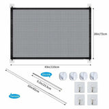 PetHaven.comPets Dog Cat Baby Safety Gate Mesh FencePets Dog Cat Baby Safety Gate Mesh Fence Magic Portable Guard Net StaiThe Pets Dog Cat Baby Safety Gate Mesh Fence is the perfect solution for keeping your furry friends and little ones safe and secure. Designed with durability and conaccessories
