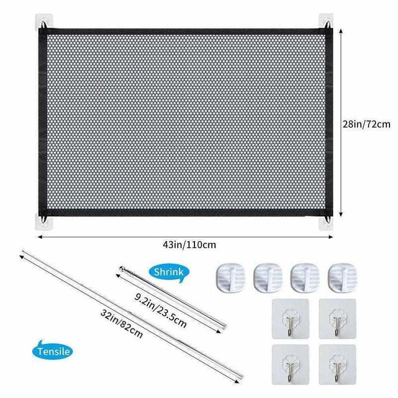 PetHaven.comPets Dog Cat Baby Safety Gate Mesh FencePets Dog Cat Baby Safety Gate Mesh Fence Magic Portable Guard Net StaiThe Pets Dog Cat Baby Safety Gate Mesh Fence is the perfect solution for keeping your furry friends and little ones safe and secure. Designed with durability and conaccessories