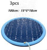 PetHaven.comPet Dog Pool Summer Outdoor Water Toys Fun Backyard Fountain Play MatNon-Slip Splash Pad For Kids And Pet Dog Pool Summer Outdoor Water ToyOverview:


 1. The product is easy to use, environmentally friendly, portable, and can be used repeatedly.
 
 2. The material use reaches the European Union EN71 st0