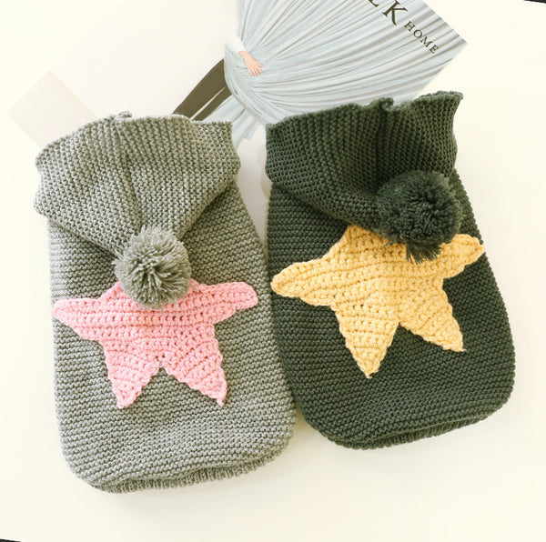 PetHaven.comwinter warm sweaterPet autumn and winter warm sweaterProduct category: pet sweater
 
 Material: Acrylic
 
 Applicable gender: general
 
 The sweater has greater elasticity; the stretchable range is 5-10cm;0